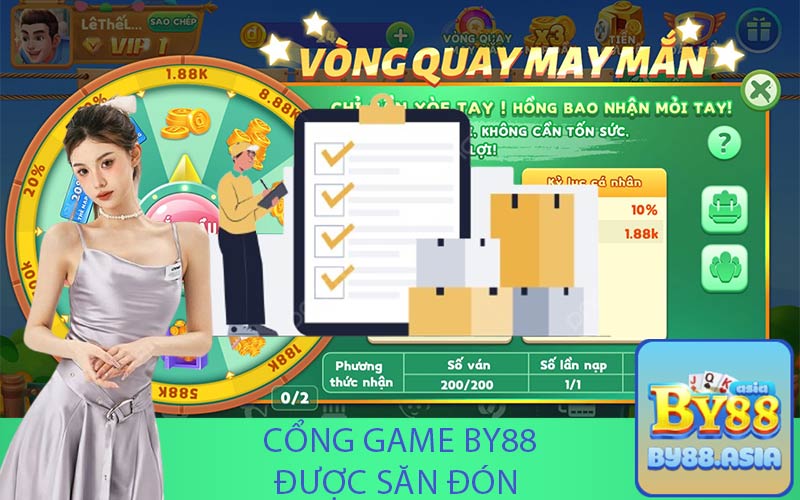 Cổng game By88 được săn đón